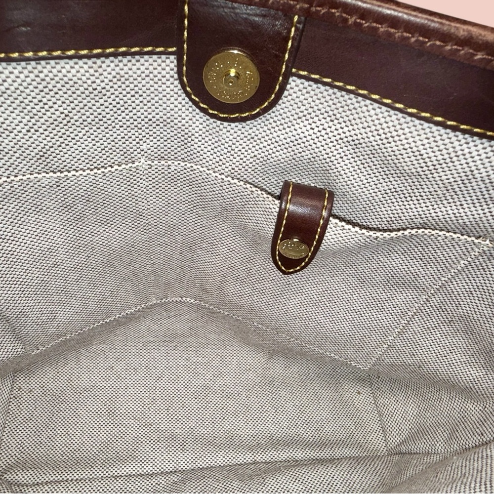 Dooney & Bourke Metallic Python Embossed Leather Collection - Shopper Tote • NWT - Picture 7 of 10